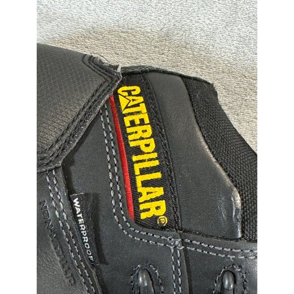 Caterpillar mens boots 7 waterproof composite Safety toe work boot - Picture 3 of 16